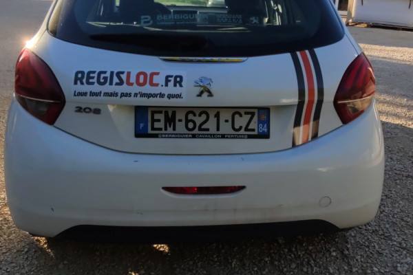 Marquage véhicule - Vaucluse