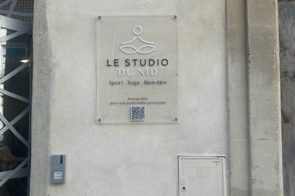 Plaque de porte