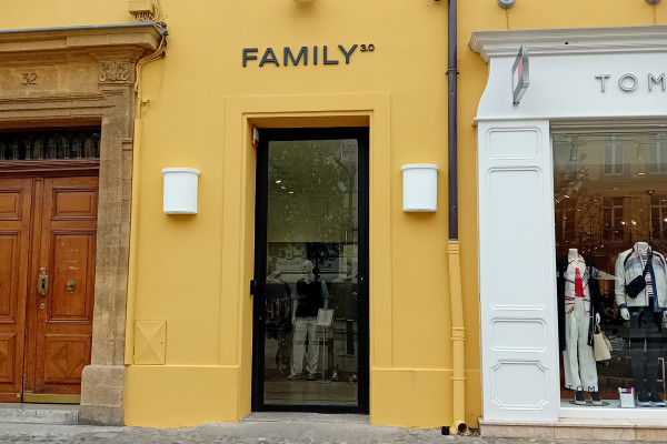 Lettres découpées