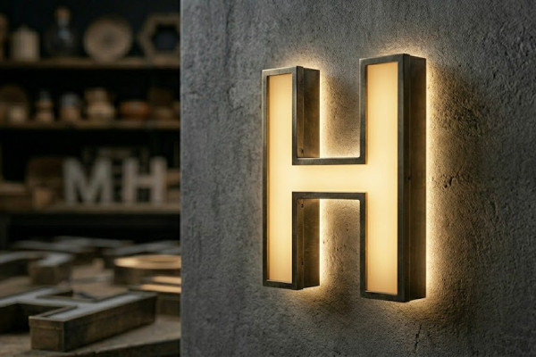 Lettres boîtier