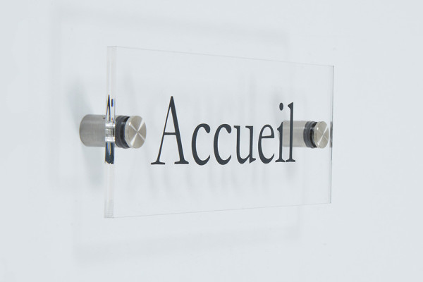 Plaque de porte